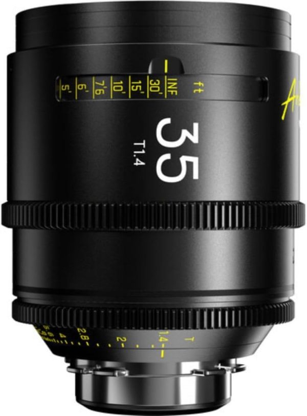 DZOFilm Arles 35mm T1.4 PL Mount Prime Cine Lens with 95mm Front Diameter, 86mm Filter Size, and Vista Vision Sensors for High-End Cinematography (Black) - Image 2